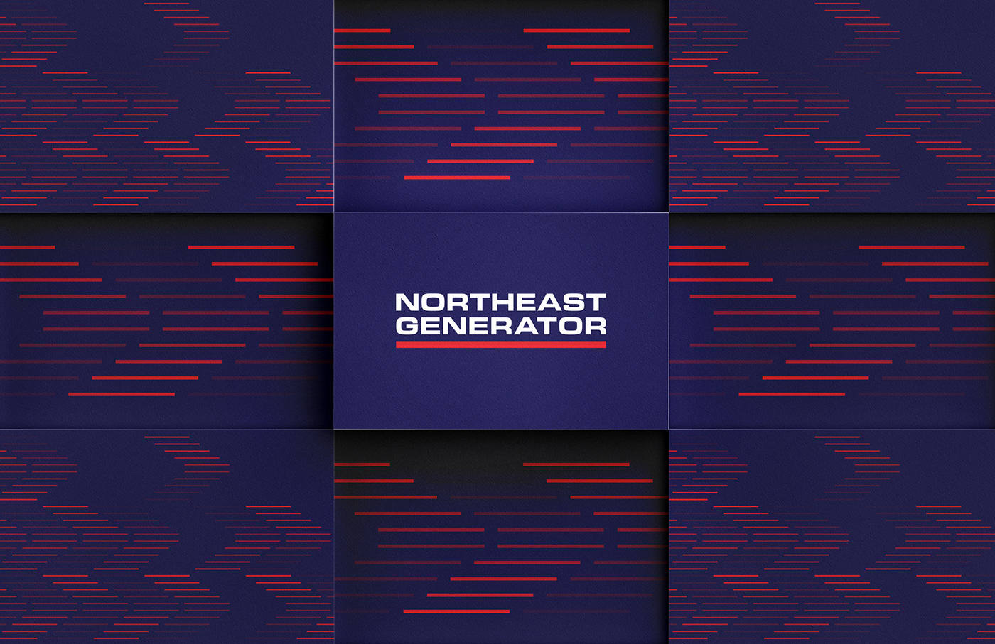 Northeast Generator, business card design, premium business card design, identity design, branding, re-branding, Stamford CT